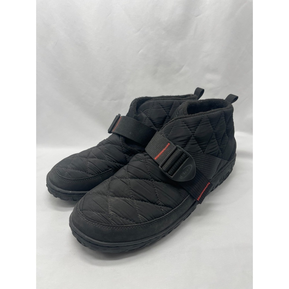 Chaco Men's Ramble Puff Strap Black Slipper Shoes Size 11.5 Style JCH107471